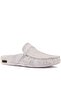 - White Leather Antique Men's House Slippers 110-547-X - 2