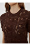Esvab • Modern & Distinctive Zero Roba Collar Openwork Women's Knitwear Sweater - 4