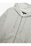 Oversized Sport Sweatshirt with Raised Kangaroo Pockets, Long Sleeves, Hood and Zipper - 5