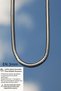 Steel Italian Round Snake Bracelet 3 mm Silver Color |   Non-Blackening, Unisex, 2 Years Warranty - 4