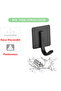 Self Adhesive Hanger Matte Black 03 5 Pieces in a Package - 5