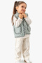 3-Piece Baby Set with Ruffle Vest 9076