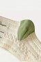 Women's 5 Pairs Premium Quality Green Floral Patterned Socks - 3