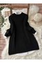 Μπακλαβάς Soft Sweater Tunic - Μαύρο - 4