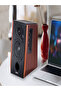 R1700BT Bluetooth Bookshelf Speakers, 66W RMS, Wooden Design, Dual RCA, Easy Controls - 6