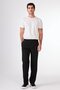 Men's Regular Fit Black Trousers