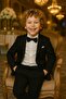 Boys' Jacket Shirt Trousers Bow Tie Three-Piece Suit 4 Pieces (Choose One Size Larger) - 3