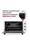 4244 İnox Gri 42 LT Turbo Fan Mini/Midi Fırın - 6 Fonksiyon,Yoğurt Yapma, Buz Çözme & İç Aydınlatma - 7