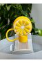 Lemon Slice Thermos Ornament/ Slice of Lemon Straw Stopper/Thermos Straw Protector/Thermos Accessory - 3