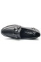 Cedrus Genuine Leather Comfort Orthopedic Women's Heeled Shoes Black - 5