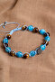 Certified Apatite - Hematite - Tiger Eye Natural Stone Bracelet - 5
