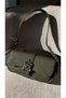 Kadi Shoulder Cosybag Model Khaki Women's Metal Buckle Detailed Baguette Hand Shoulder Bag - 4
