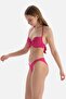 Fuchsia Covered Underwire Bikini Top - 3
