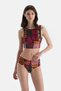 Multicolor Normal Waist Bikini Bottom