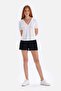 Black Linen Shorts - 5
