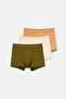 Multicolor 3-Pack Cotton Boxers