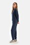 Navy Blue Basic Modal Sweatshirt - 3