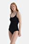 مشد أسود لملابس السباحة
