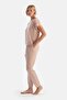 Powder Low Sleeve Combed Cotton Modal Pajama Set - 3