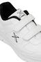 101741917   Adun Pu White Unisex Running Shoes - 6