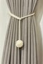 2Pcs Curtain Buckle, Curtain Tie Bohemian Style Decorative Curtain Holder Accessory - 2