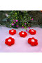 Pompom Daisy Flower Ornament Set of 10 - Decorative Handmade Flower - 4