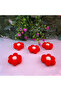 Pompom Daisy Flower Ornament Set of 10 - Decorative Handmade Flower - 5