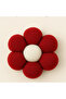 Pompom Daisy Flower Ornament Set of 10 - Decorative Handmade Flower