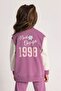4-9 Years Alora College Girls' College Jacket-Cherry - 2