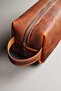 Taba Men's Portfolio Handbag Genuine Leather Daily Travel Shaving Bag
