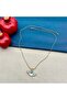 Steel Pearl Butterfly Necklace - 3