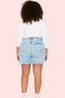 Women's Fashion High Waist Wide Leg Denim Shorts Cotton Casual Combinations Summer Shorts - 3