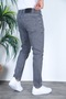 Men's Gray Regular Fit Jeans - 3
