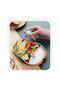 Premium Children's Bpa Free Silicone Handle with Penguin Figure Stainless Steel Tip Fork-Spoon Set 9+ Months - 6