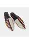 Mirage Embroidered Mule – Genuine Leather, Handcrafted & Double-Cushioned