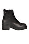 Black Nubuck Genuine Leather Women's Boots 2454601K Z - 3