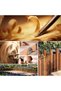 FFD Wooden Garden Fence Panels, Lawn Edging, Wooden Garden Fence, Picket Fence Roll Border - 3