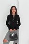 Ruffle Detailed Upright Taka Button Knitwear Sweater Aw25Kz0003 - 6