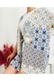 Renkli Şort Kimono Takım - 2