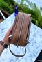 Marble Antique Tan Genuine Leather Men's Handbag (Daily-Travel-Sports-Shaving Care) - 5