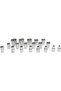1/2" 8-32 mm bihexagonal socket set, 19 pieces - 6