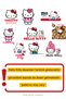 Hello Kitty White Matte Opaque Pantyhose - 3
