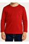 Children's Cotton Basic Half Stand Collar Long Sleeve T-Shirt - 5