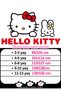Hello Kitty White Matte Opaque Pantyhose - 4
