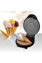 Electric Waffle Cone Maker, Ice Cream Cone Machine, Egg Rolls Nonstick Coating, Double-sided - 4