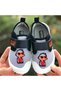 Children's Panduf Nursery Home School Shoes Soft Non-Slip Sole Unisex Velcro Nursery Shoes - 4