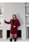 Women's Design Double Flap and Button Blazer Jacket - 2