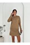 Soft Textured Knitwear Skirt Suit - 2