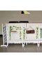FFD Expandable Wooden Garden Fence (119cm White) - 6