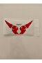 2-Wing with Flag 19X10 cm Baskes 1 Color Printing Sticker, Bicycle, Caravan, Automobile, Children - 2
